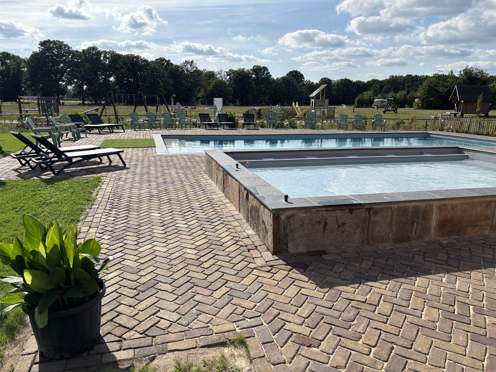 Zwembad camping in Twente (met peuterbad)